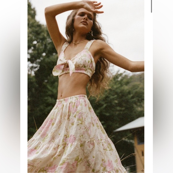 ⭐️ON HOLD DO NOT PURCHASE⭐️ Spell & The Gypsy Rose Garden Tiered Skirt - Picture 9 of 9